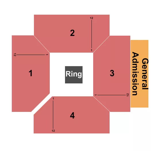 PROBOXTV Seating Map Seating Chart