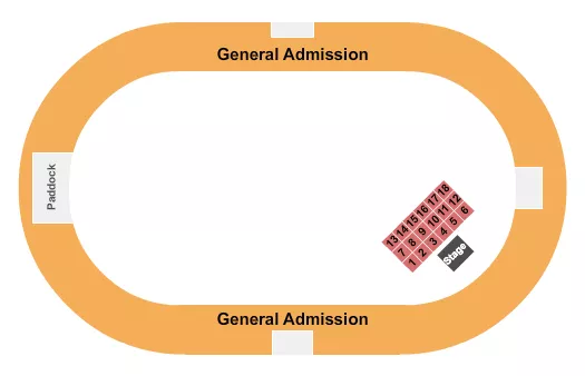 GA SEATING TABLES Seating Map Seating Chart