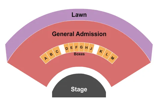 GA BY LEVEL BOXES Seating Map Seating Chart