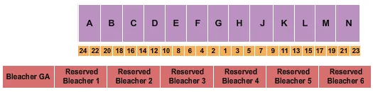 KABOOM Seating Map Seating Chart