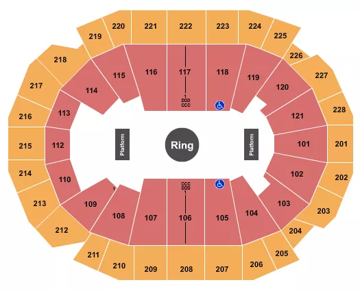 CIRCUS Seating Map Seating Chart