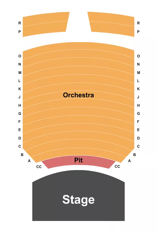 ENDSTAGE PIT 2 Seating Map Seating Chart