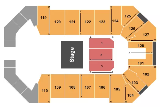 BLIPPI Seating Map Seating Chart