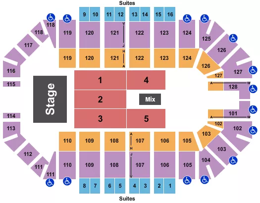 ENDSTGAE 4 Seating Map Seating Chart