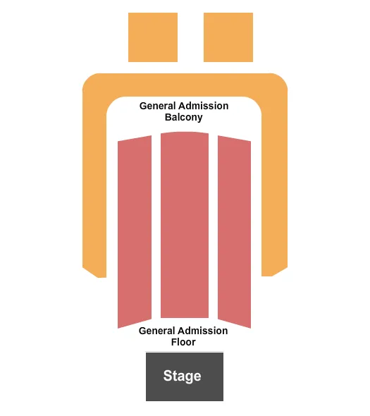 ENDSTAGE GA Seating Map Seating Chart