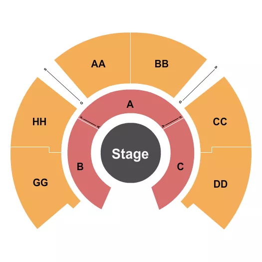 CIRCUS VAZQUEZ 2 Seating Map Seating Chart