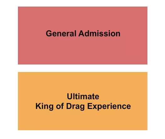 DRAG SHOW Seating Map Seating Chart