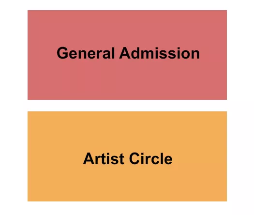 VALLEY CHAPEL UXBRIDGE GA ARTIST CIRCLE Seating Map Seating Chart