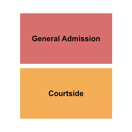 MCGRATH PHILLIPS ARENA GA COURTSIDE Seating Map Seating Chart