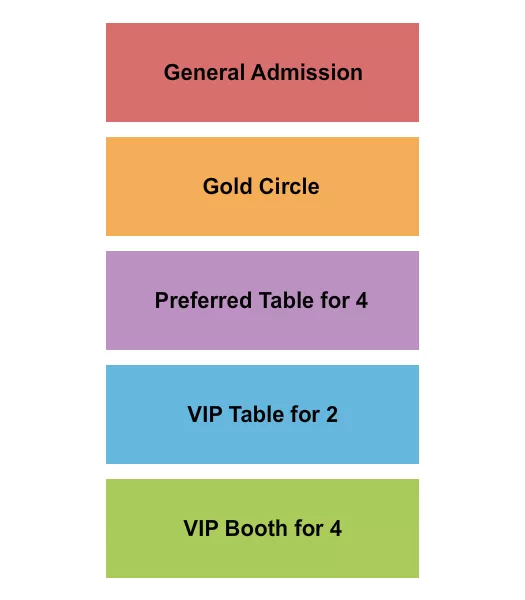 GA GC PREFERRED VIP Seating Map Seating Chart