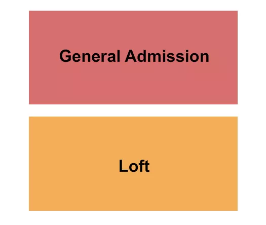 GA LOFT Seating Map Seating Chart