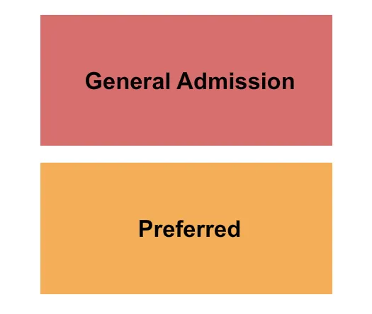 GA PREFERRED Seating Map Seating Chart
