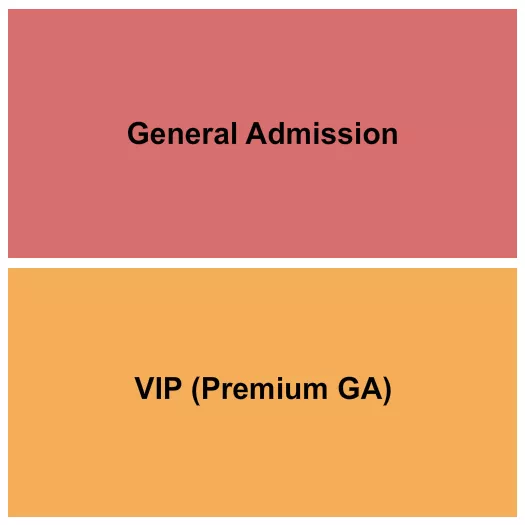 GA PREMIUM PIT Seating Map Seating Chart