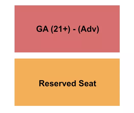 GA RESERVED Seating Map Seating Chart
