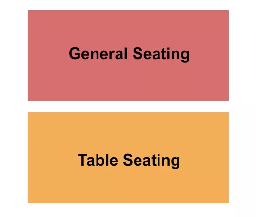 GA TABLE Seating Map Seating Chart