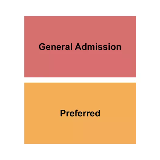 PREFERRED GA Seating Map Seating Chart