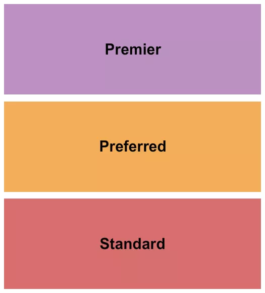 PREMIER PREFERRED STANDARD Seating Map Seating Chart