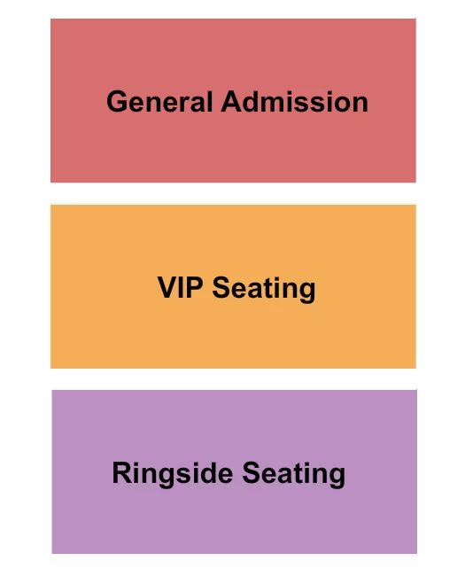 ROYAL CANADIAN INTERNATIONAL CIRCUS Seating Map Seating Chart