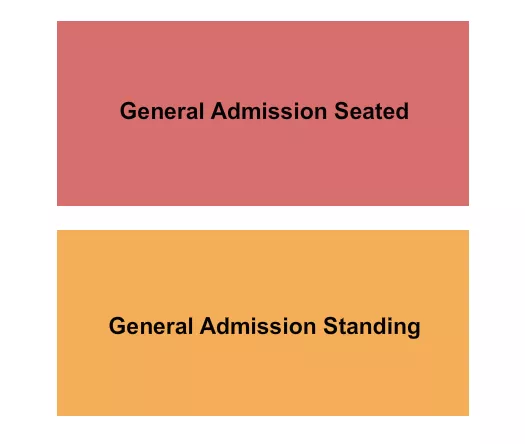 PARK THEATRE WINNIPEG SEATED STANDING Seating Map Seating Chart