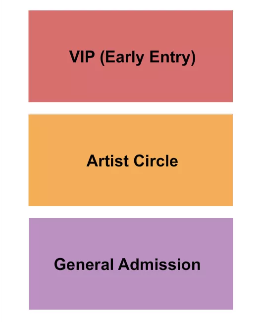 VIP AC GA Seating Map Seating Chart