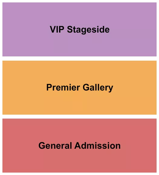 VENARDOS CIRCUS Seating Map Seating Chart