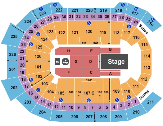 DANCING WITH THE STARS 1 Seating Map Seating Chart