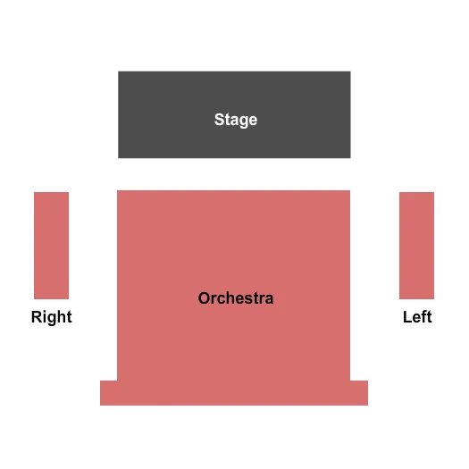 END STAGE Seating Map Seating Chart