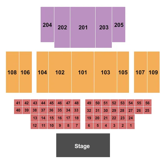 GREAT HALL AT CHARLES F DODGE CITY CENTER WASON BRAZOBAN ZEO MUNOZ Seating Map Seating Chart