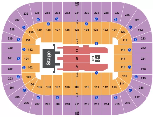 MANA Seating Map Seating Chart