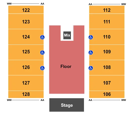 NF NATE FEUERSTEIN Seating Map Seating Chart