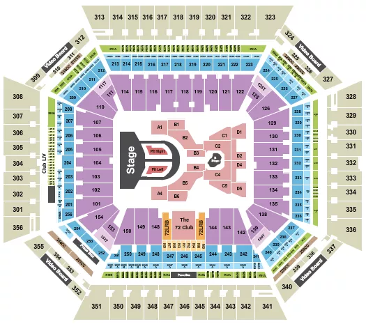 KAROL G Seating Map Seating Chart