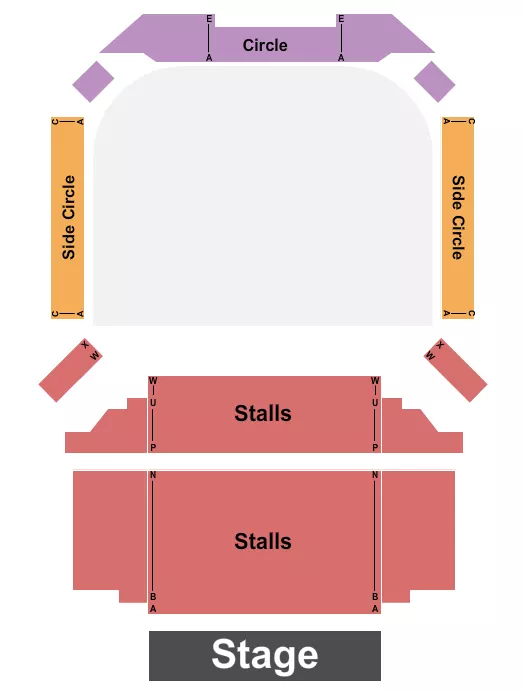ENDSTAGE Seating Map Seating Chart