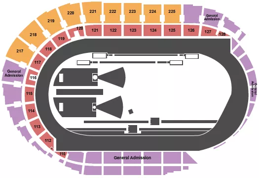 PREFONTAINE CLASSIC Seating Map Seating Chart