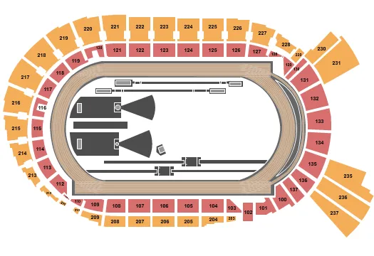 WORLD ATHLETICS Seating Map Seating Chart