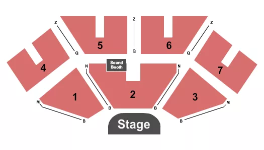 ENDSTAGE 3 Seating Map Seating Chart
