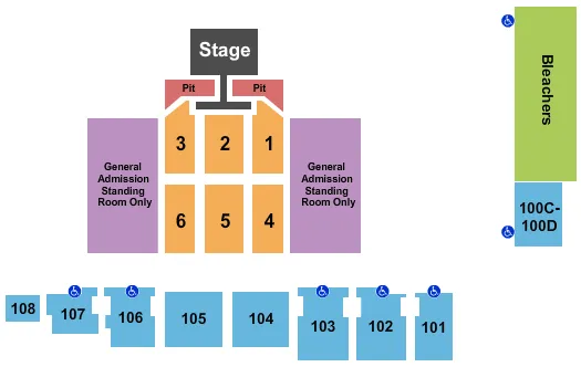 FNB STADIUM PITTSBURGH TOBY KEITH Seating Map Seating Chart