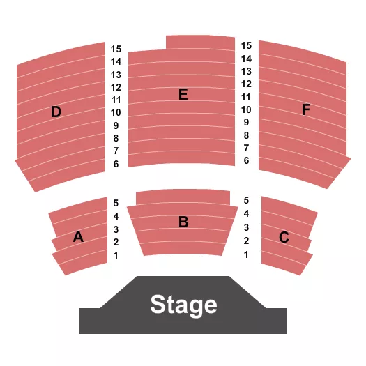 ENDSTAGE Seating Map Seating Chart