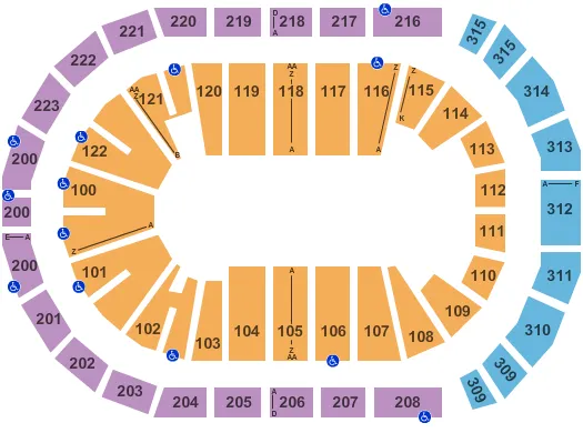 OPEN FLOOR Seating Map Seating Chart