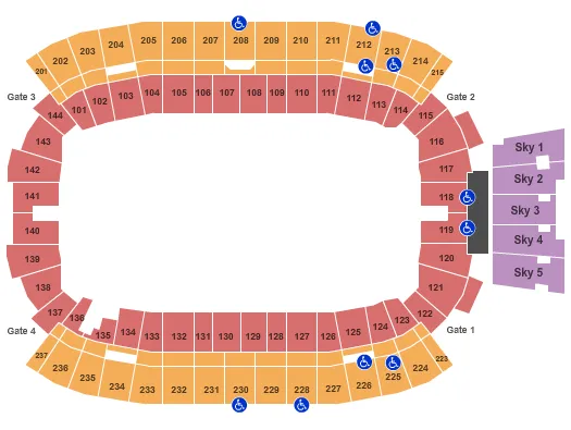 OPEN FLOOR Seating Map Seating Chart