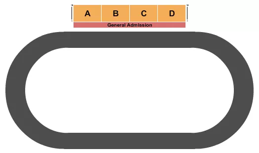 WORLD OF OUTLAWS Seating Map Seating Chart