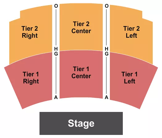 ENDSTAGE Seating Map Seating Chart