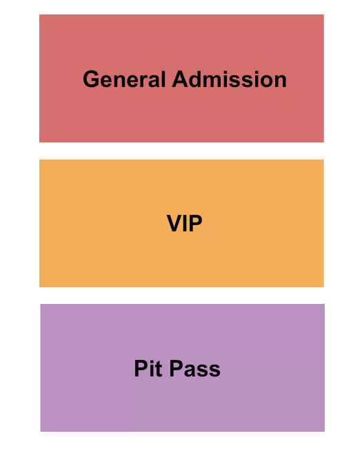 GA VIP PIT Seating Map Seating Chart