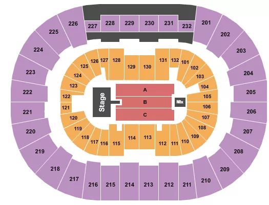 85 SOUTH Seating Map Seating Chart