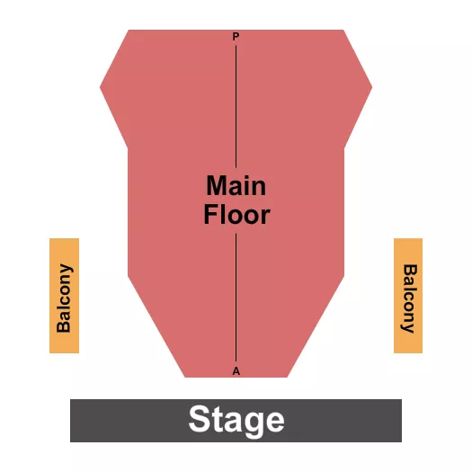 ENDSTAGE Seating Map Seating Chart