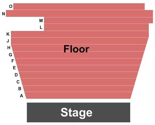 ENDSTAGE Seating Map Seating Chart
