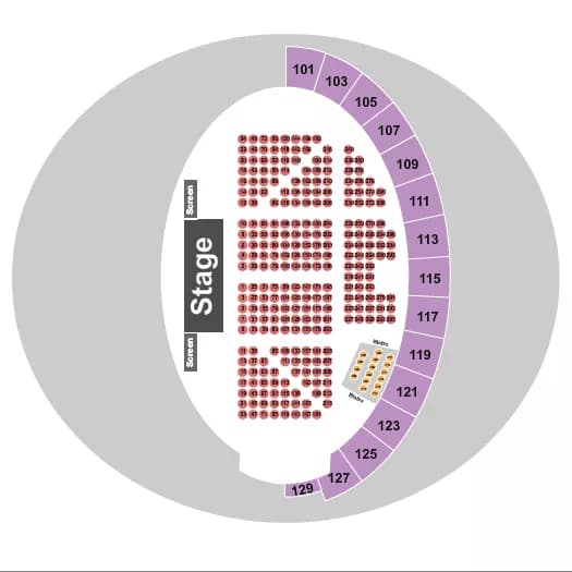POPS 2 Seating Map Seating Chart