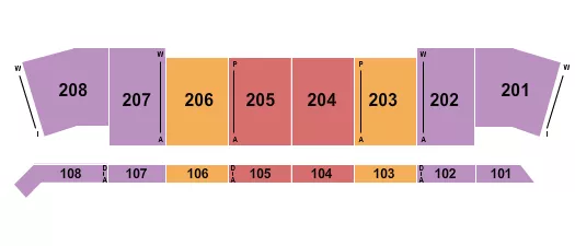 DCI Seating Map Seating Chart