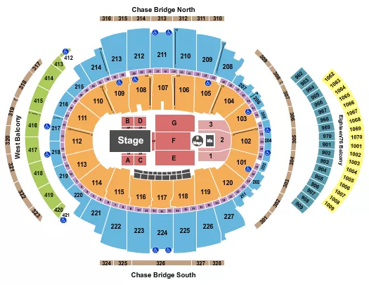 DANCING WITH THE STARS Seating Map Seating Chart