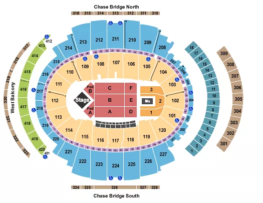 MAX AMINI Seating Map Seating Chart