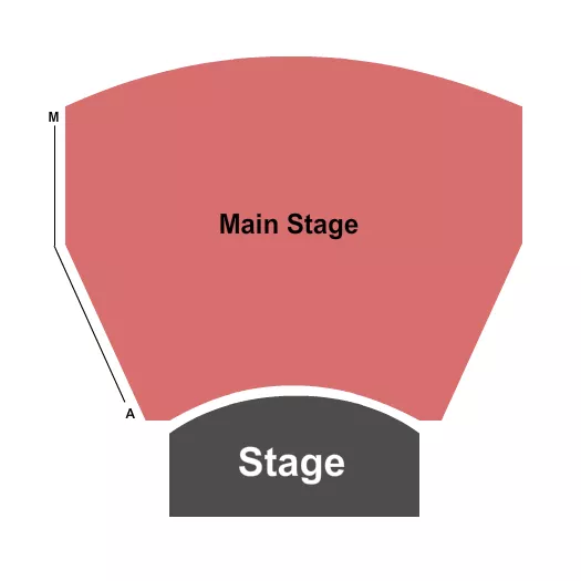 END STAGE Seating Map Seating Chart